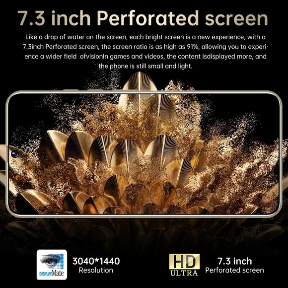 Note40 Pro Smartphone - Black, Gold, Green